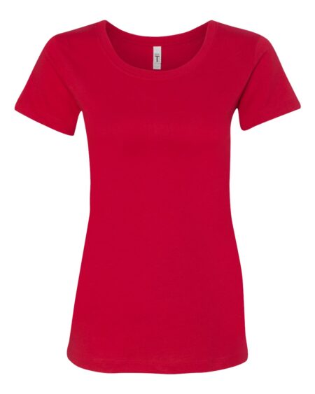Red Next Level 1510 women's ideal T-shirt