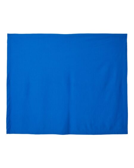 Blue Gildan 18900 fleece stadium blanket