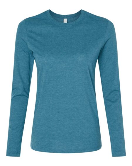 BELLA + CANVAS 6500 Women’s Jersey Long Sleeve Tee