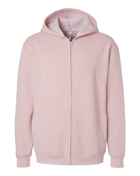 American Apparel RF497 Unisex ReFlex Fleece Full-Zip Hoodie Sweatshirt