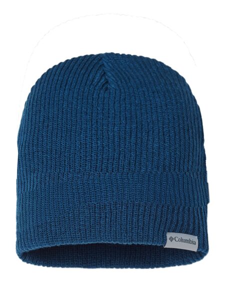 Columbia Ale Creek beanie with a Columbia patch logo