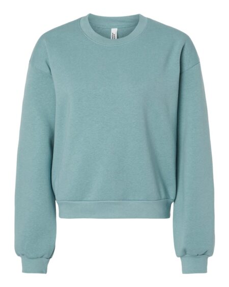 American Apparel RF494 Women’s ReFlex Fleece Crewneck Sweatshirt