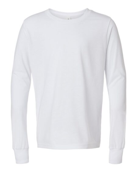 BELLA + CANVAS 3513Y Youth Triblend Long Sleeve Tee