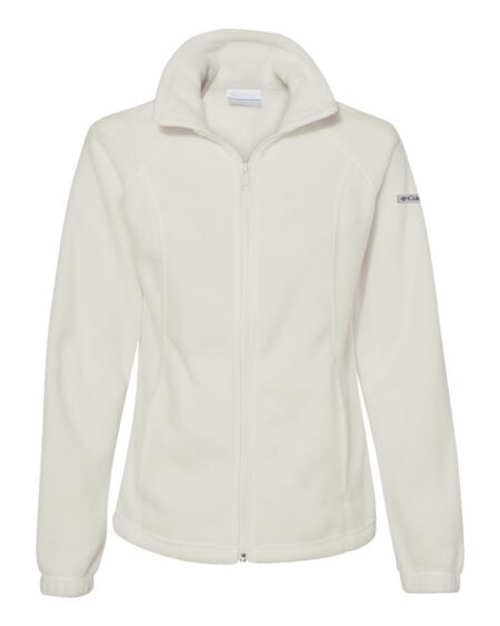 Chalk Columbia Benton Springs women's full-zip fleece jacket
