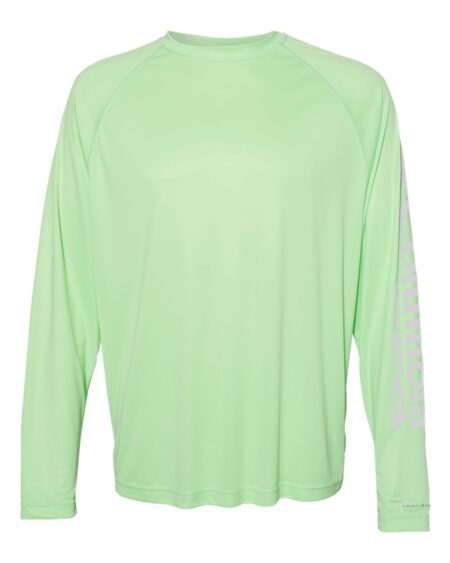 Columbia PFG Terminal Tackle long-sleeve shirt with raglan sleeves