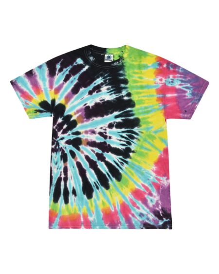 Colortone 1000Y Youth Multi-Color Tie-Dyed T-Shirt