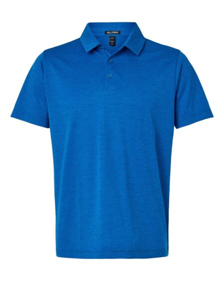 AllPro 4HM00 Men’s Pro-Lock Performance Mélange Polo