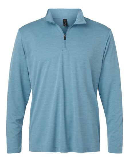 AllPro 4HM700 Men’s Pro-Lock Performance Mélange Quarter-Zip Pullover