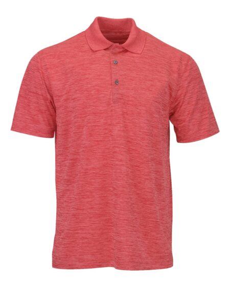 Paragon 130 Men’s Dakota Striated Heather Polo
