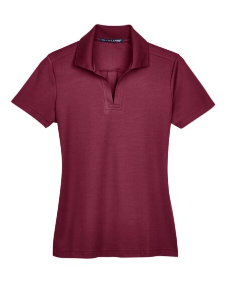 Devon & Jones DG20W Women’s CrownLux Performance® Plaited Polo