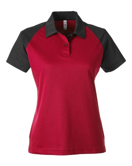 Team 365 TT21CW Women’s Command Snag-Protection Colorblock Polo