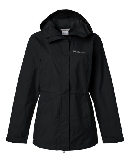 Black Columbia Hikebound II women's long jacket