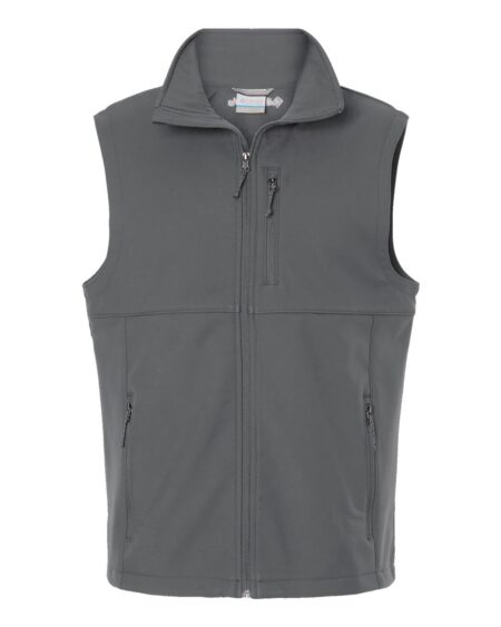 Columbia Ascender II men's soft shell vest in graphite