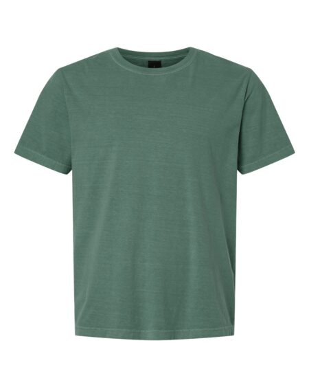 Bella + Canvas 4810GD heavyweight garment-dyed T-shirt in washed green