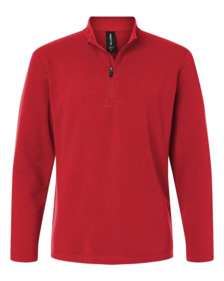 AllPro STF870 Men’s Stretch Quarter-Zip Fleece Pullover