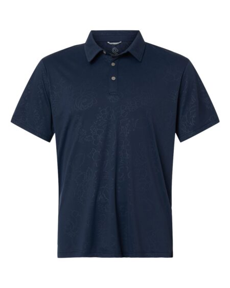 Navy Swannies SW5100 men's polo shirt shown from the front