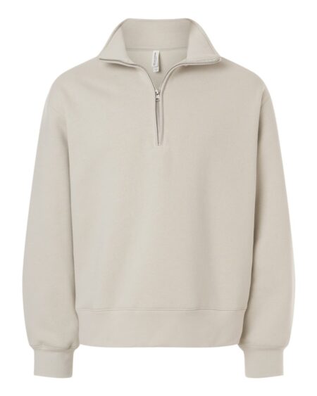 BELLA + CANVAS 4740 Unisex 10 oz Quarter-Zip Pullover Sweatshirt