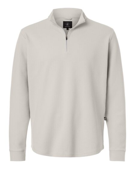 Front view of the Swannies SWL500 quarter-zip top