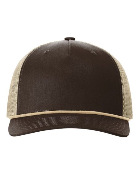 Richardson 112FPR Five-Panel Trucker Rope Cap