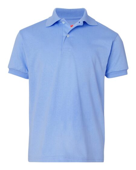Hanes 054Y Youth EcoSmart® Jersey Polo