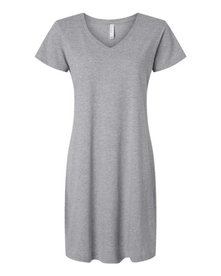 LAT 3522 Women’s Fine Jersey V-Neck Coverup
