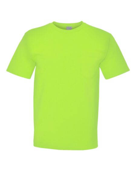Bayside 5070 Unisex USA-Made Midweight Pocket T-Shirt