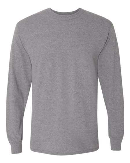 Gildan 8400 DryBlend long sleeve T-shirt in ash