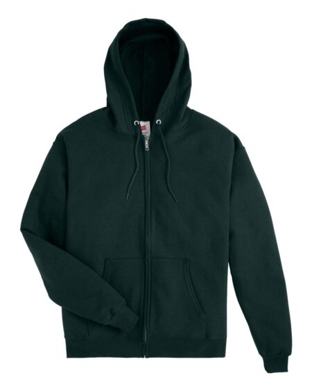 Hanes P180 Unisex EcoSmart® Full-Zip Hooded Sweatshirt
