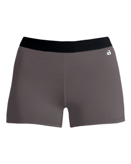 Badger 4629 Women’s 3″ Pro-Compression Shorts