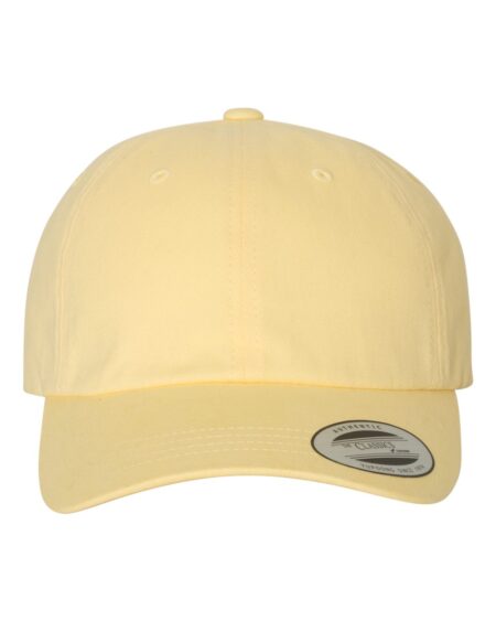 YP Classics 6245PT cotton dad hat with curved Permacurv visor