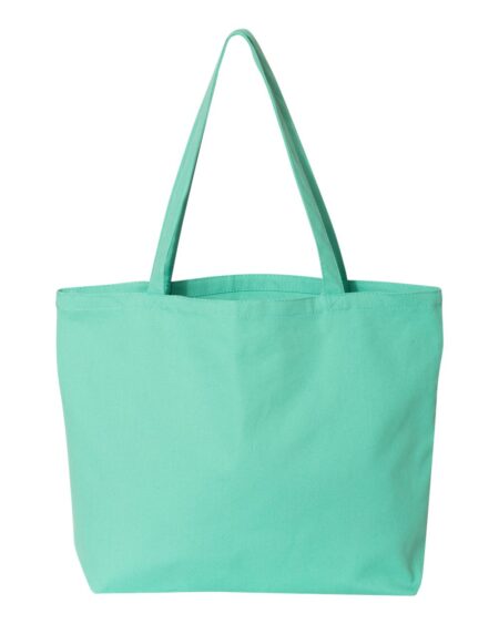 Seafoam green Liberty Bags 8507 cotton canvas tote
