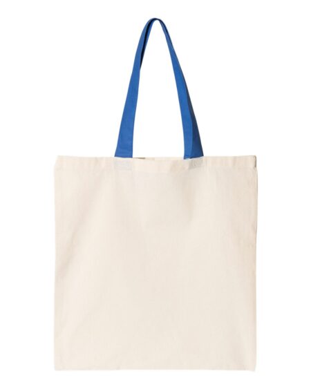 OAD OAD105 Contrast-Color Handle Tote