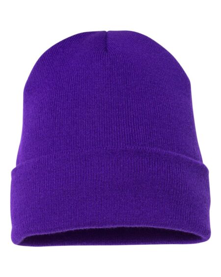 Purple YP Classics cuffed beanie
