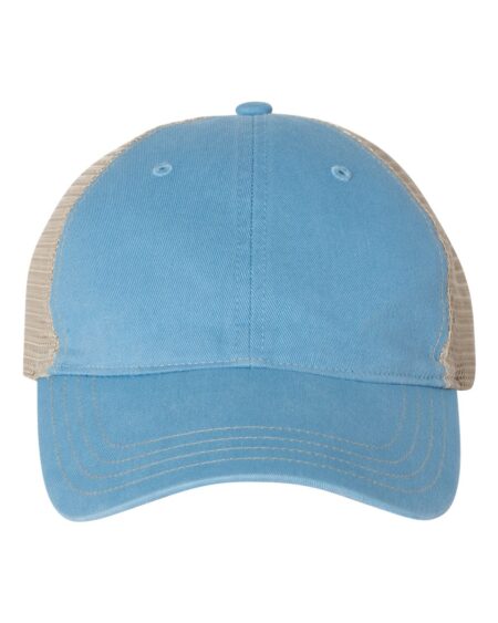 Columbia blue and khaki Richardson 111 trucker cap
