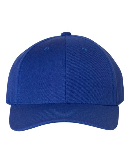 Royal blue YP Classics 6789M curved bill snapback cap