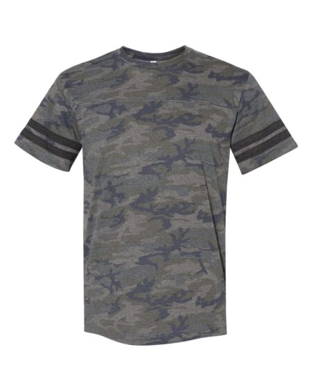 LAT 6937 Unisex Football Fine Jersey Tee