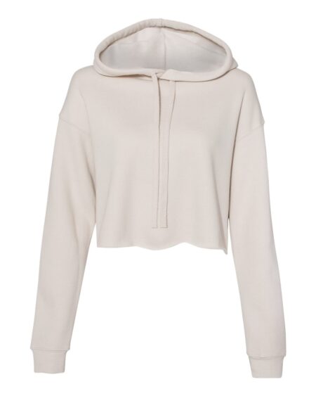 BELLA + CANVAS 7502 Women’s Crop Hoodie Sweatshirt