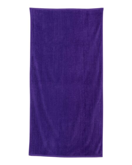 Q-Tees QV3060 Velour Beach Towel