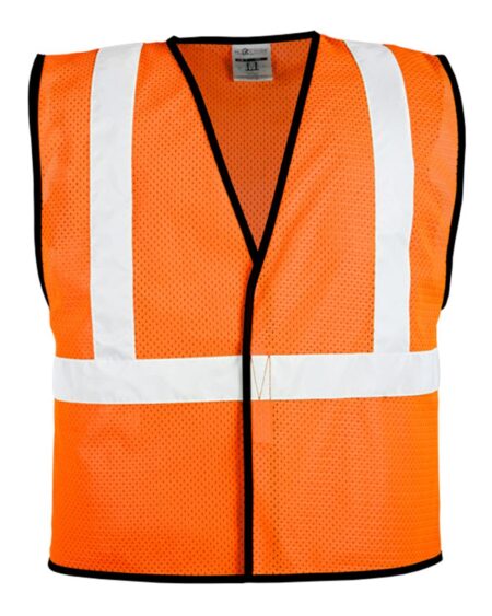 Kishigo 1571-1572 Unisex Hook-and-Loop Mesh Vest
