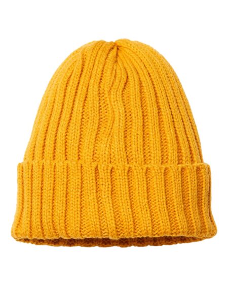 Atlantis Headwear SHORE Sustainable Cable Knit Cuffed Beanie
