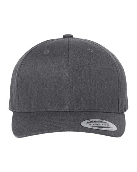 Dark grey YP Classics 6389 CVC snapback cap