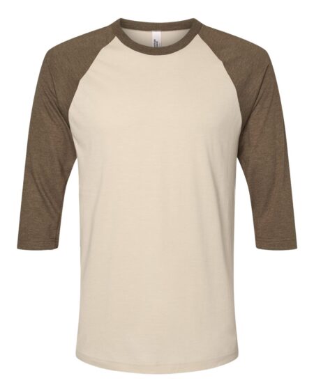 American Apparel 2003CVC Unisex CVC Raglan Tee