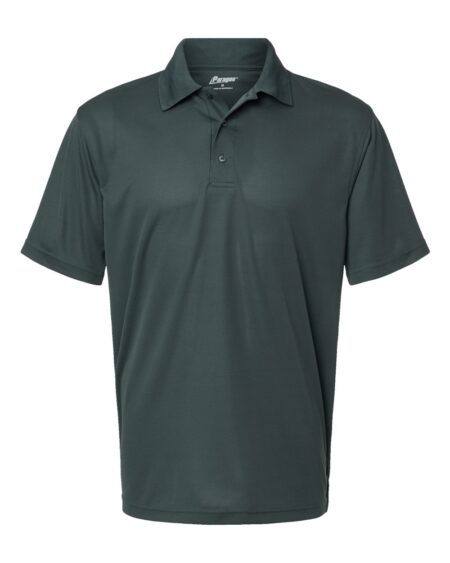 Front view of the Paragon Saratoga men's mini mesh polo