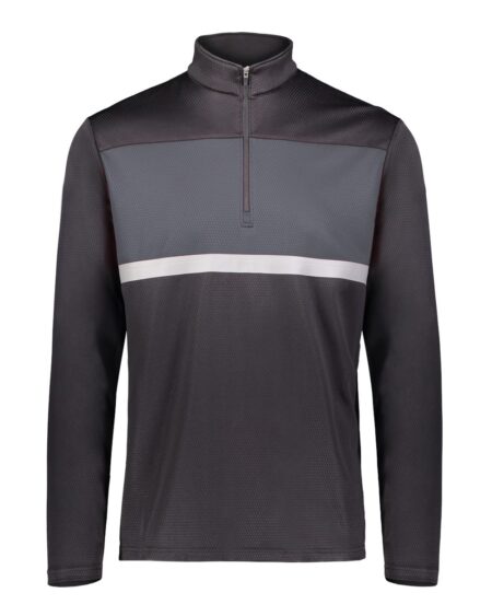 Holloway 222591 Men’s Dry-Excel™ Prism Bold Quarter-Zip Pullover