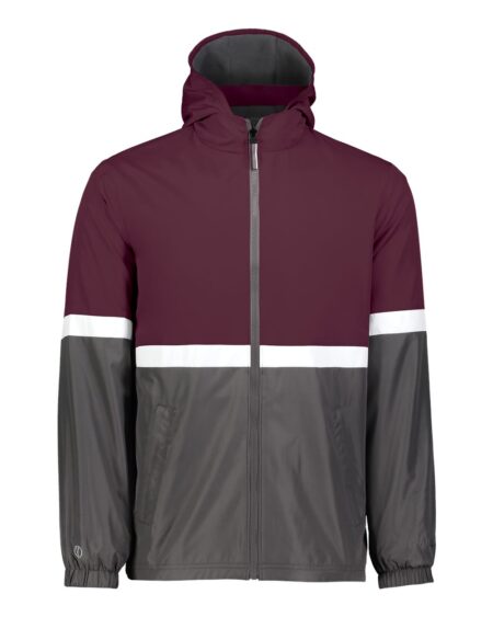 Holloway 229587 Men’s Turnabout Reversible Hooded Jacket