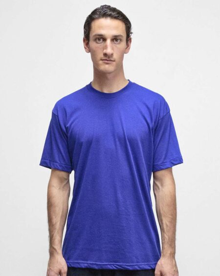 Los Angeles Apparel FF01 Unisex USA-Made 50/50 Poly/Cotton T-Shirt