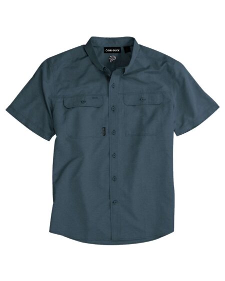 DRI DUCK 4445 Men’s Crossroad Woven Short Sleeve Shirt