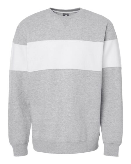 J. America 8646 Unisex Varsity Fleece Crewneck Sweatshirt