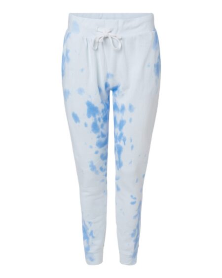 J. America 8884 Unisex Tie-Dyed Fleece Joggers