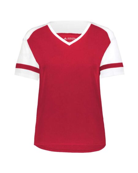 Augusta Sportswear 2914 Women’s Triblend Fanatic 2.0 V-Neck T-Shirt
